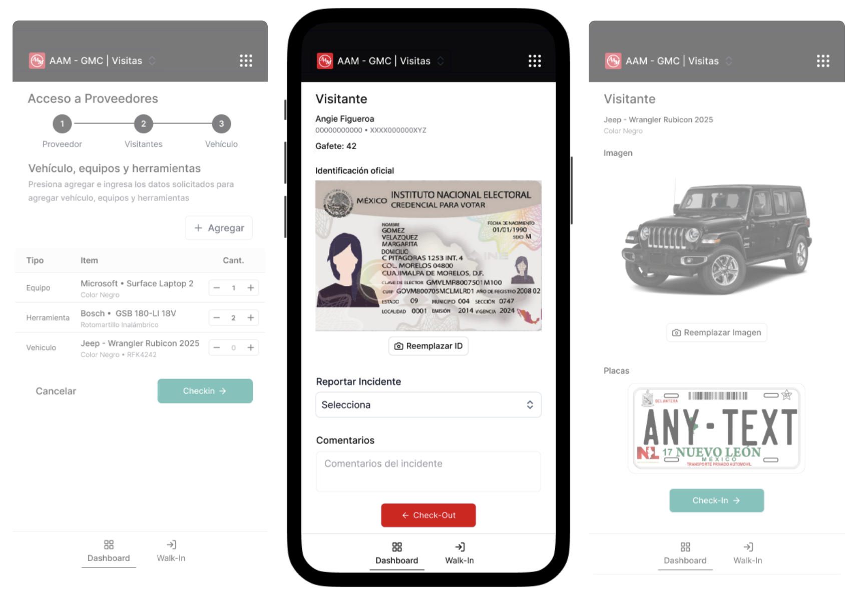 Mobile UI
